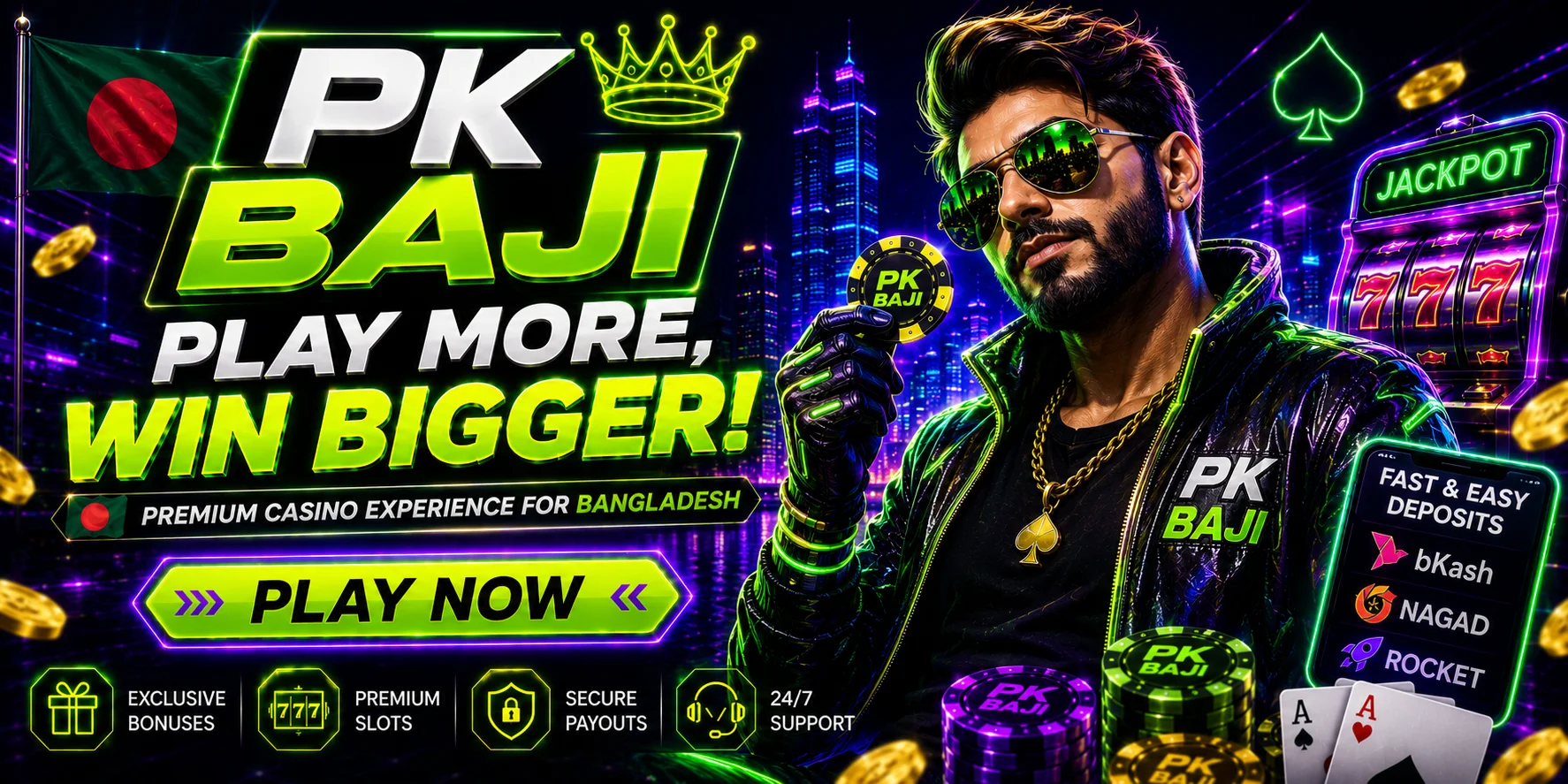 PK BAJI  -  hero